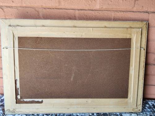 INVESTMENT ART: STUNNING LARGE ORIGINAL OIL ON BOARD PAINTING BY SOUTH AFRICAN ARTIST, E KORUB