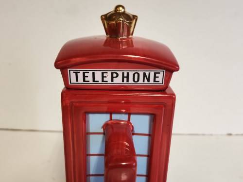 LONDON POTTERY MEMORIES OF LONDON COLLECTION RED TELEPHONE BOOTH TEA POT