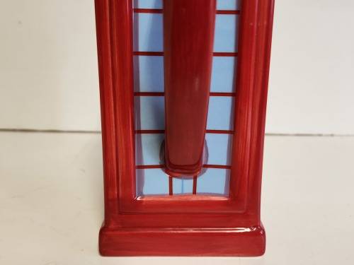 LONDON POTTERY MEMORIES OF LONDON COLLECTION RED TELEPHONE BOOTH TEA POT