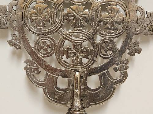 ANTIQUE ETHIOPIAN PROCESSIONAL CROSS (2 OF 2)