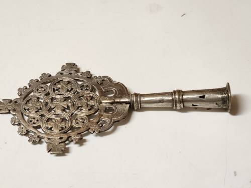 ANTIQUE ETHIOPIAN PROCESSIONAL CROSS (2 OF 2)