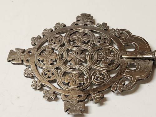 ANTIQUE ETHIOPIAN PROCESSIONAL CROSS (2 OF 2)