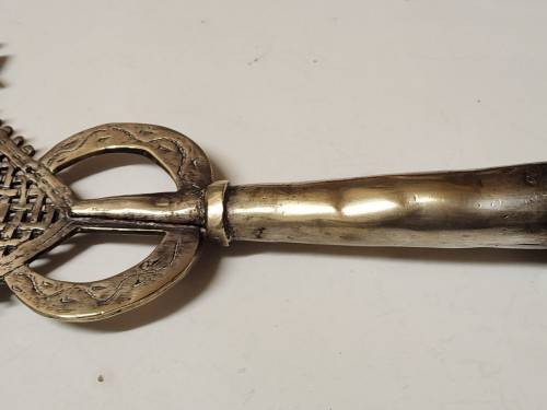 ANTIQUE ETHIOPIAN PROCESSIONAL CROSS (1 OF 2)