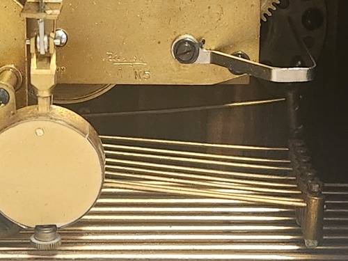 VINTAGE KIENZLE MADE IN GERMANY WOODEN MANTEL CLOCK IN WORKING CONDITION