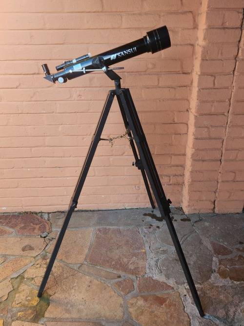 SANSUI TELESCOPE WITH INSTRUCTION MANUAL AND ACCESSORIES