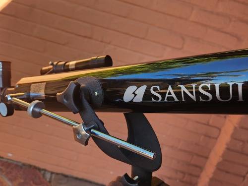 SANSUI TELESCOPE WITH INSTRUCTION MANUAL AND ACCESSORIES