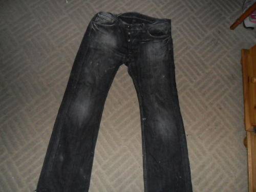 STUNNING GENTS BLACK PEPE LONDON JEANS SIZE 34