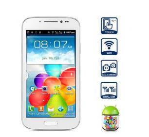 4.7 inch GT-A9500 Android 4.2 Smartphone SP6820A 1GHz Dual SIM Dual Cameras Bluetooth WiFi 256MB