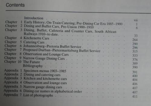 RAILWAY DINING CARS OF SOUTH AFRICA by HL PIVNIC