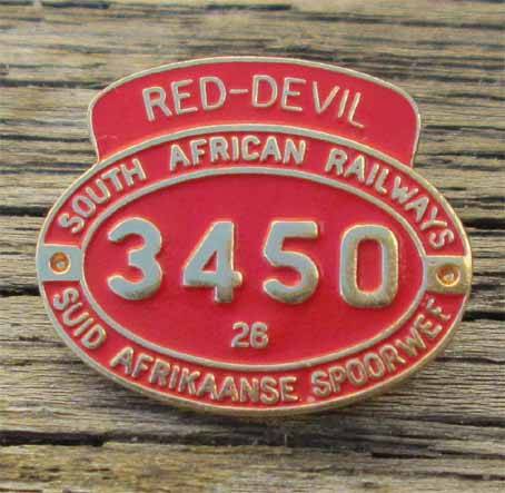SAR RED-DEVIL 3450 BADGE- ,LENGHT 20mm.