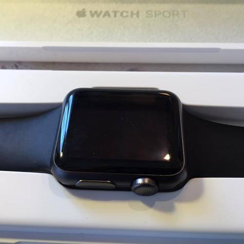 Apple Sport Watch 38mm Space Grey