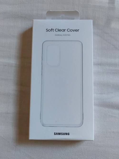 Samsung Galaxy A33 5G 128GB Dual Sim  Awesome Blue  - with Soft Clear Cover