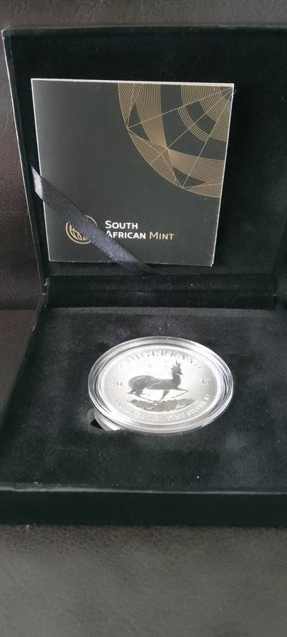 WOW # 2017  Premium 1oz Silver Kruger Rand  - Bid Per Coin