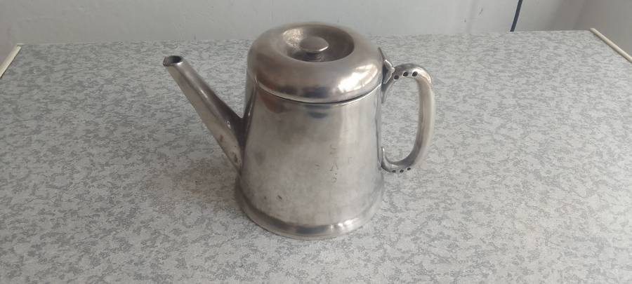 Vintage SA Railways Silver Plated Tea Pot marked SAS/SAR - Sheffield