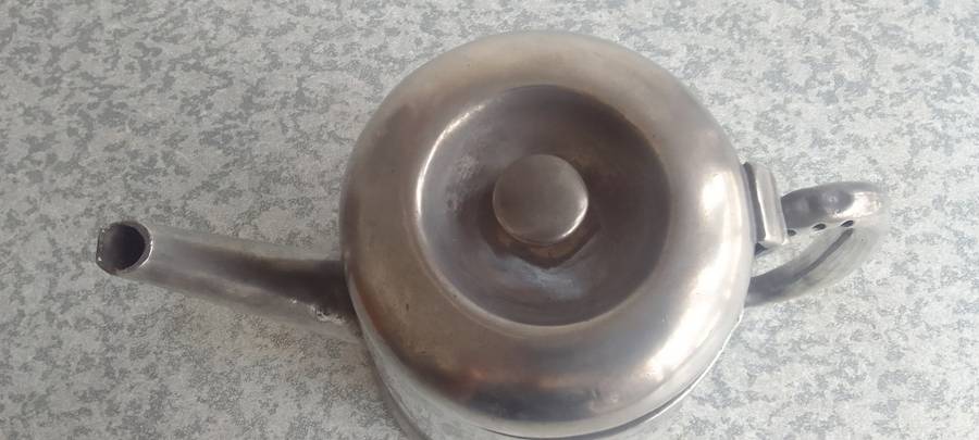 Vintage SA Railways Silver Plated Tea Pot marked SAS/SAR - Sheffield
