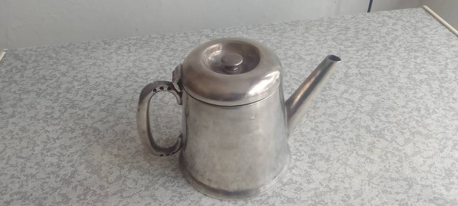 Vintage SA Railways Silver Plated Tea Pot marked SAS/SAR - Sheffield