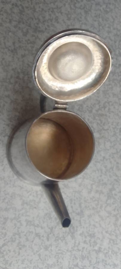 Vintage SA Railways Silver Plated Tea Pot marked SAS/SAR - Sheffield