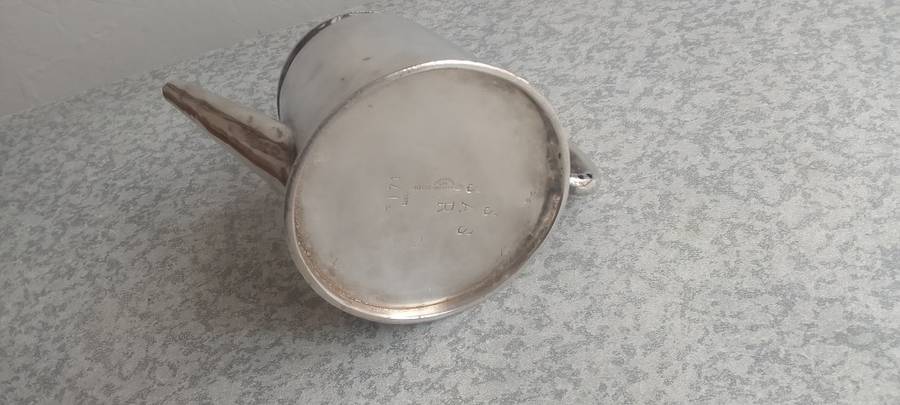 Vintage SA Railways Silver Plated Tea Pot marked SAS/SAR - Sheffield