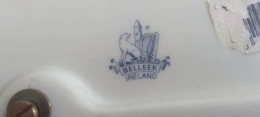 Lovely Belleek Photo Frame  - Fine Parian China  - Made In Ireland