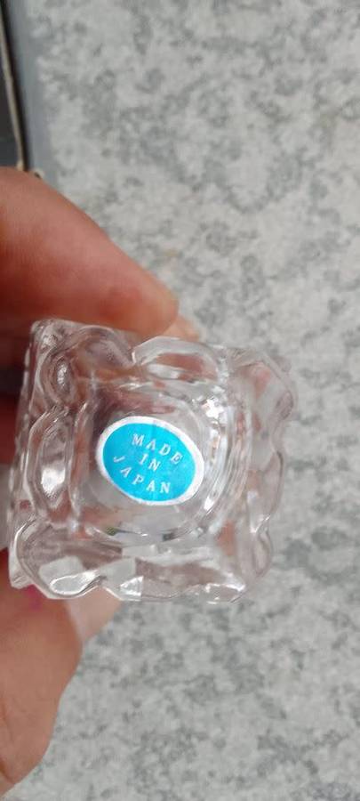 Glass Salt and Pepper Silverplated tops - Unused