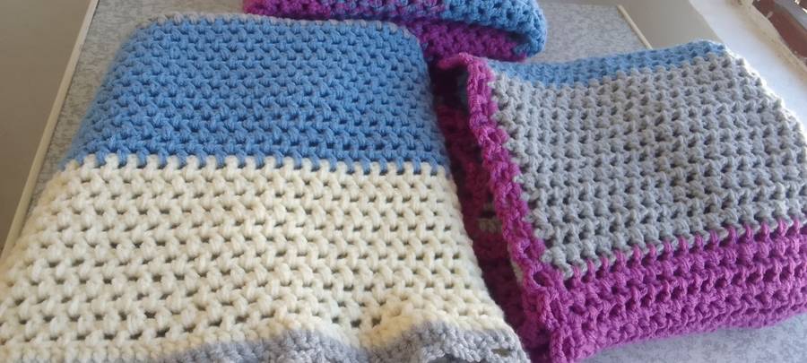 A Selection Of Stunning Hand Crochet Blankets