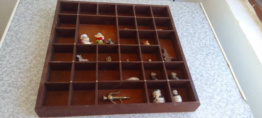 Printers Tray With Collectable Printers tray Goodies