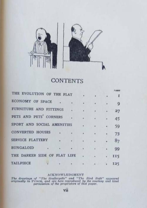 How To Live In A Flat- illustrated by W Heath Robinson