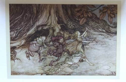 Peter Pan in Kensington Gardens (1909 edition) colour plates by Arthur Rackham