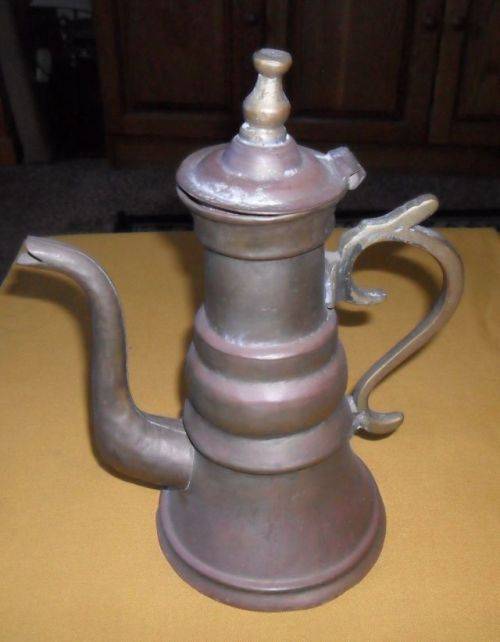 VINTAGE BRASS KETTLE