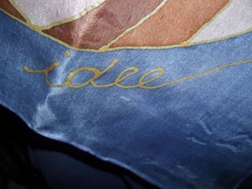 VINTAGE ORIGINAL HERMES NAISSANCE D'UNE IDEE SILK SCARF