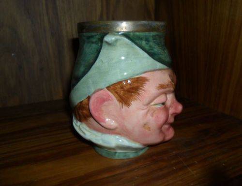 VINTAGE 1950'S LANCASTER SANDLAND CHARACTER JUG PUCK