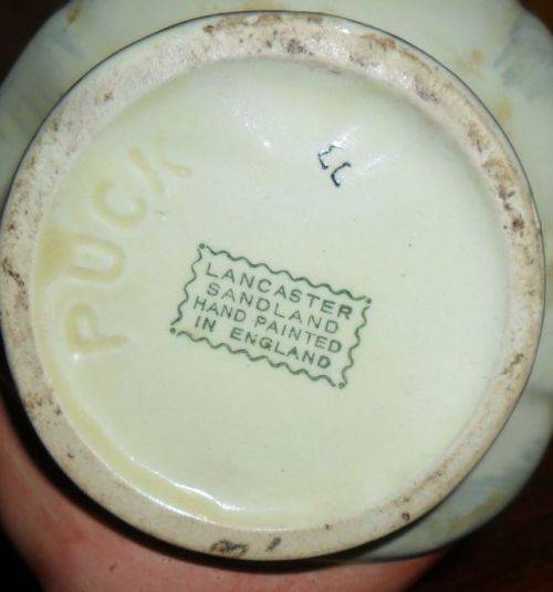 VINTAGE 1950'S LANCASTER SANDLAND CHARACTER JUG PUCK