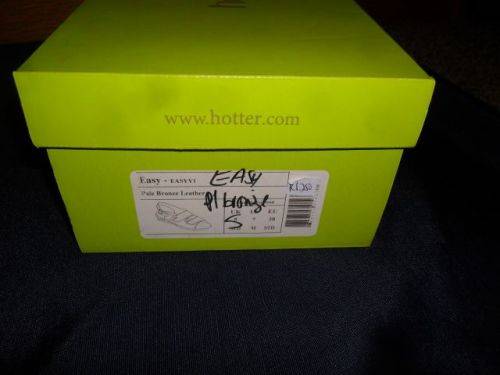 HOTTER COMFORT CONCEPTS SANDALS NEW SIZE 5 BRONZE UNWANTED GIFT