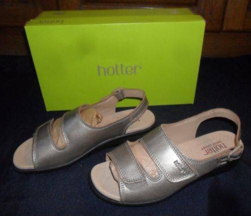 HOTTER COMFORT CONCEPTS SANDALS NEW SIZE 5 BRONZE UNWANTED GIFT