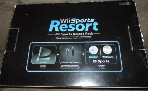 HARDLY USED NINTENDO WII SPORTS RESORT PACK STILL IN BOX