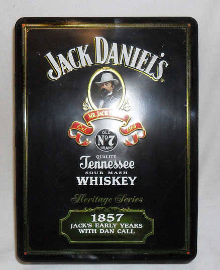 LARGE JACK DANIELS TIN