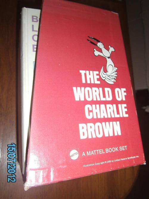 THE WORLD OF CHARLIE BROWN (8 books), H/C