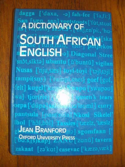A DICTIONARY OF SOUTH AFRICAN ENGLISH (H/C)