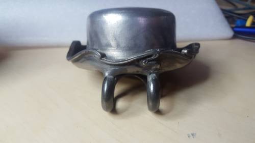 Vintage Shaving Cup with Silver Insert - Meriden B. Company/ Roger Bros.
