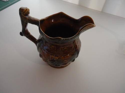 WOODS LION HANDLE BEER JUG