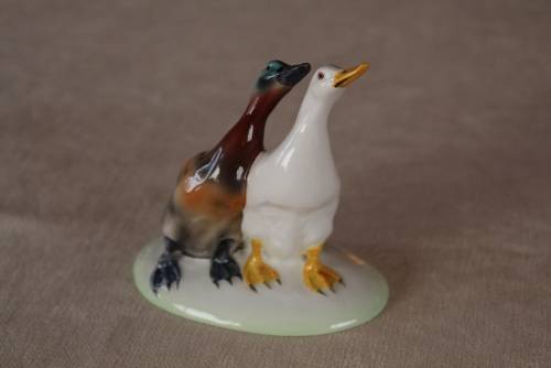 A PAIR OF GEESE