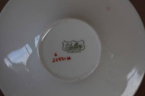 SHELLEY ART DECO SAUCER