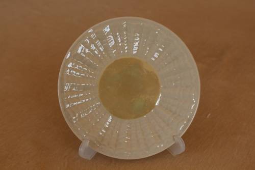 SUPERB BELLEEK "COB" 15.5cm LUSTRE PLATE 2nd MARK