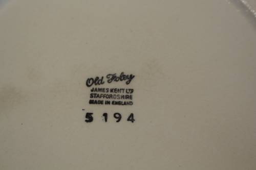 JAMES KENT OLD FOLEY GATEUAX PLATTER