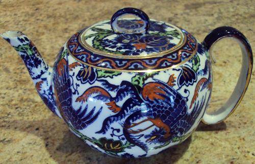 ROYAL DOULTON MYTHICAL BIRDS BALL TEAPOT