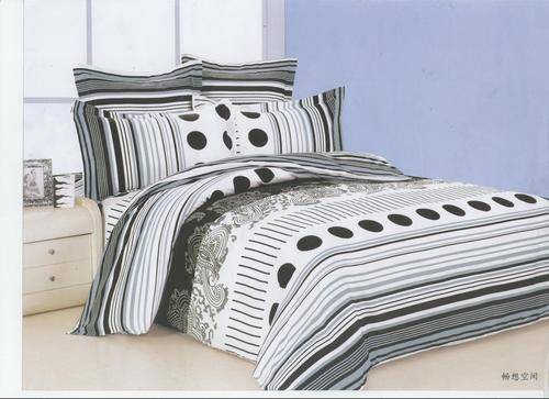 10 PIECE QUEEN DUVET SET - COTTON FEEL