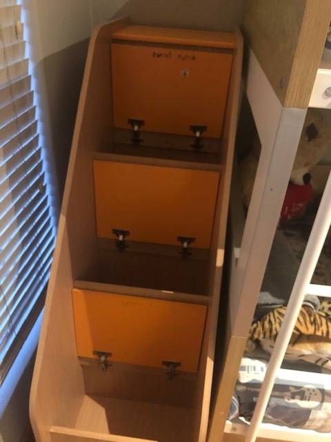 Bunk Bed with extra pull out bed