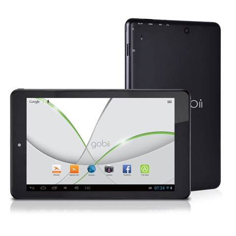 gobii 7" WiFi Tablet & Leatherette Cover - As New! Free delivery!