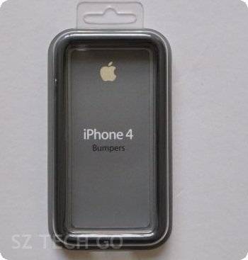 Original Genuine Apple Bumper case for iPhone 4 Black
