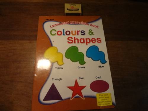 Wipe Clean Colours & Shapes (soft cover)